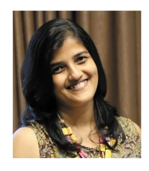 Facilitator Ashwini Dmello at Edistää Preschool, Wadala West, Mumbai
