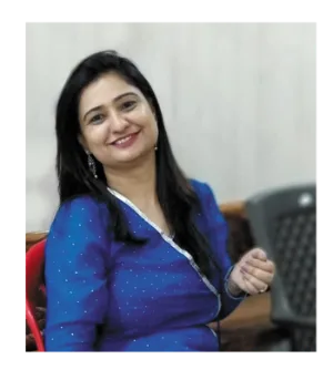 Facilitator Bina (Rupa) Vora at Edistää Preschool, Wadala West, Mumbai