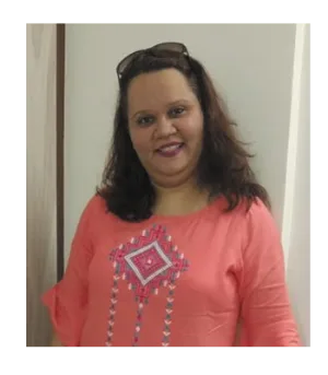 Facilitator Sylvia Chen Jacob at Edistää Preschool, Wadala West, Mumbai