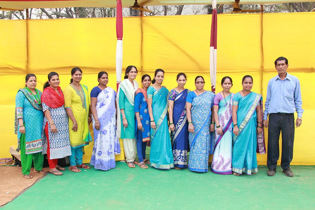 Edistää support staff team at Edistää Preschool, Wadala West, Mumbai